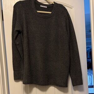 Pink Clover Charcoal Knit Sweater